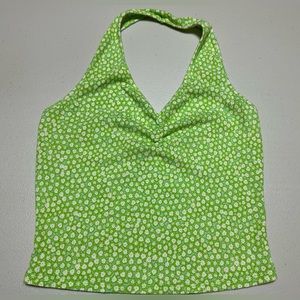 Heart & Hips affordable luxury crop top. Great looking. Size Large. Nice print.